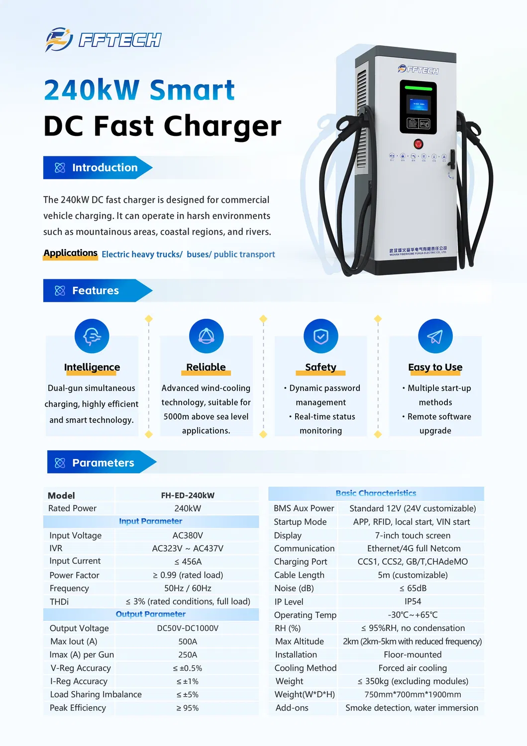 EV Charger Parameters 1