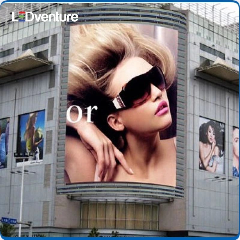 High Brightness Indoor Outdoor LED 3D Screen with P2.976 P3.91 P4.81 P6.67 P8 P10 P16 P20 Video Wall Billboards Advertising Panel Display for Media Facade