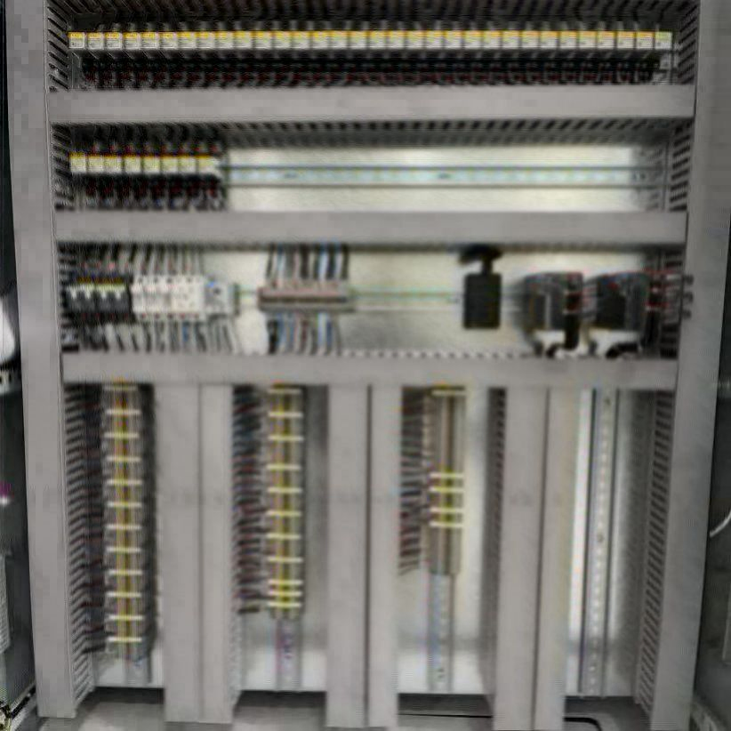 PLC Control Cabinet for Industrial Automation Conveyor Belt System Control Panel