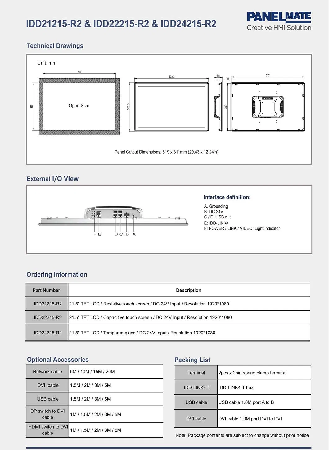 Parameter Chart 3