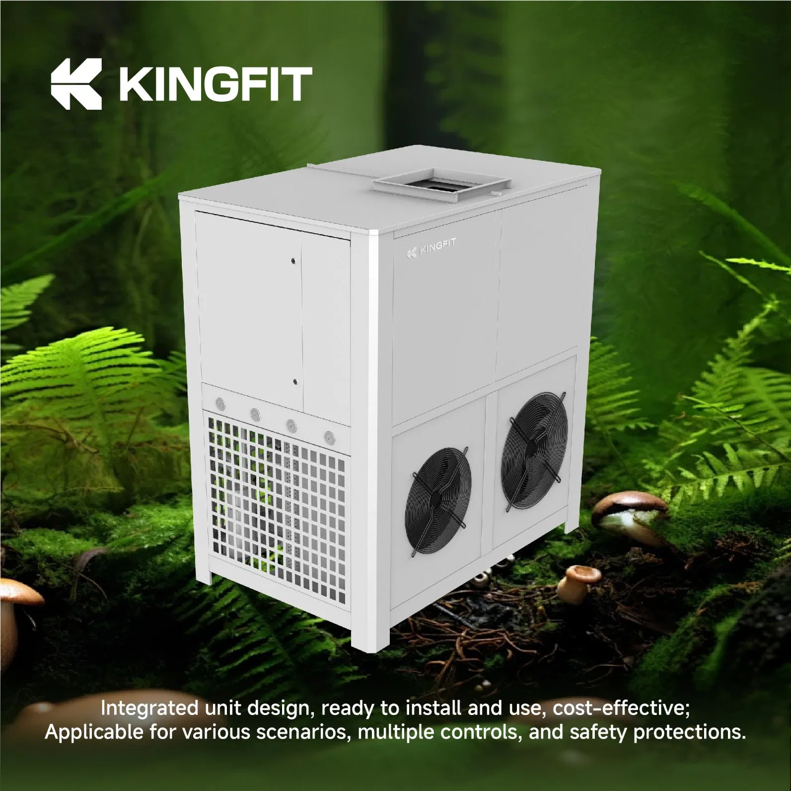 IoT Smart Mushroom Climate Control Unit / Remote Monitoring Environmental Controller for Mushroom Factory