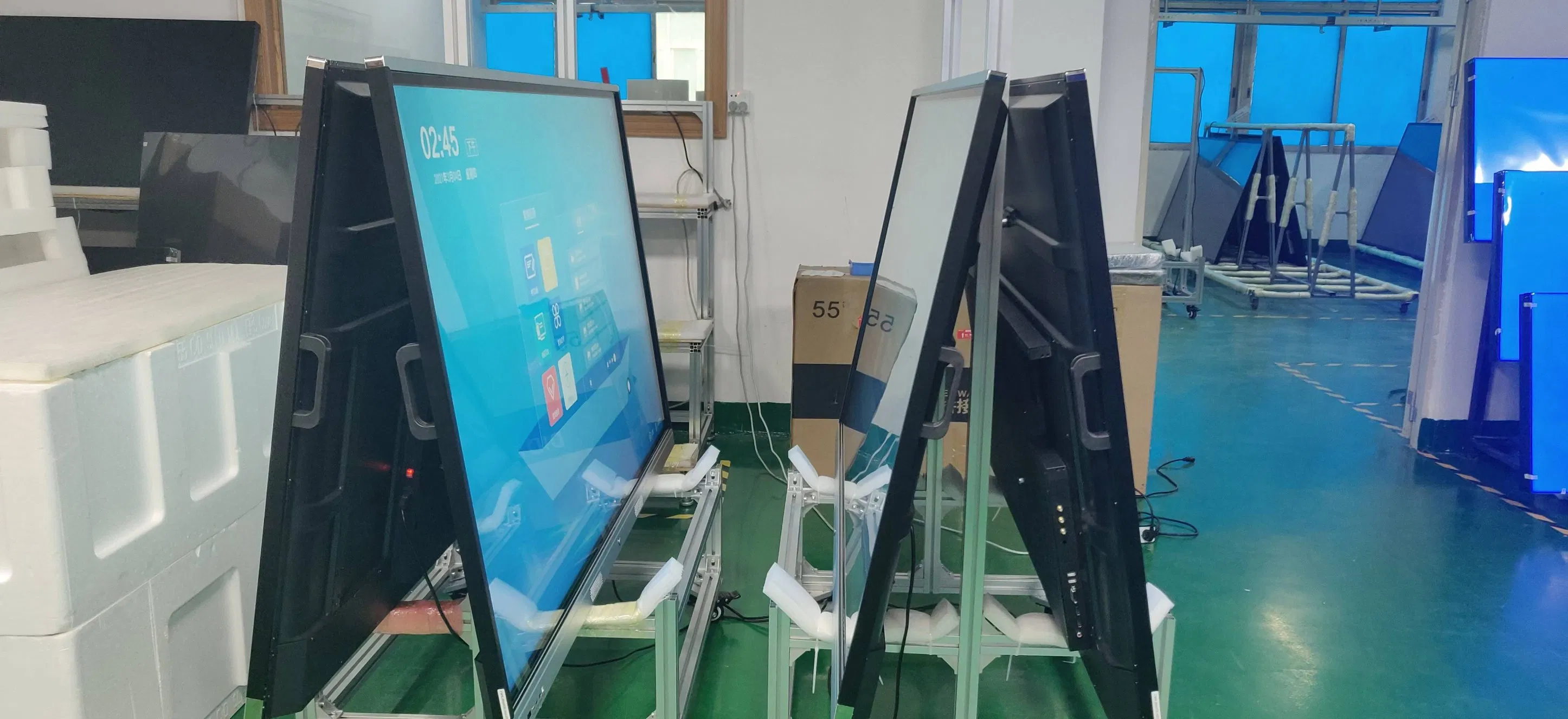 Interactive Conference Display 110'' 8K UHD Anti-Glare High Brightness for Classroom