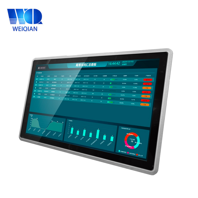 15.6 Inch Industrial HMI Touch Panel All in One PC Codesys Fanless Ethercat Capacitive Touch Panel Explosion Proof Display Panel PC