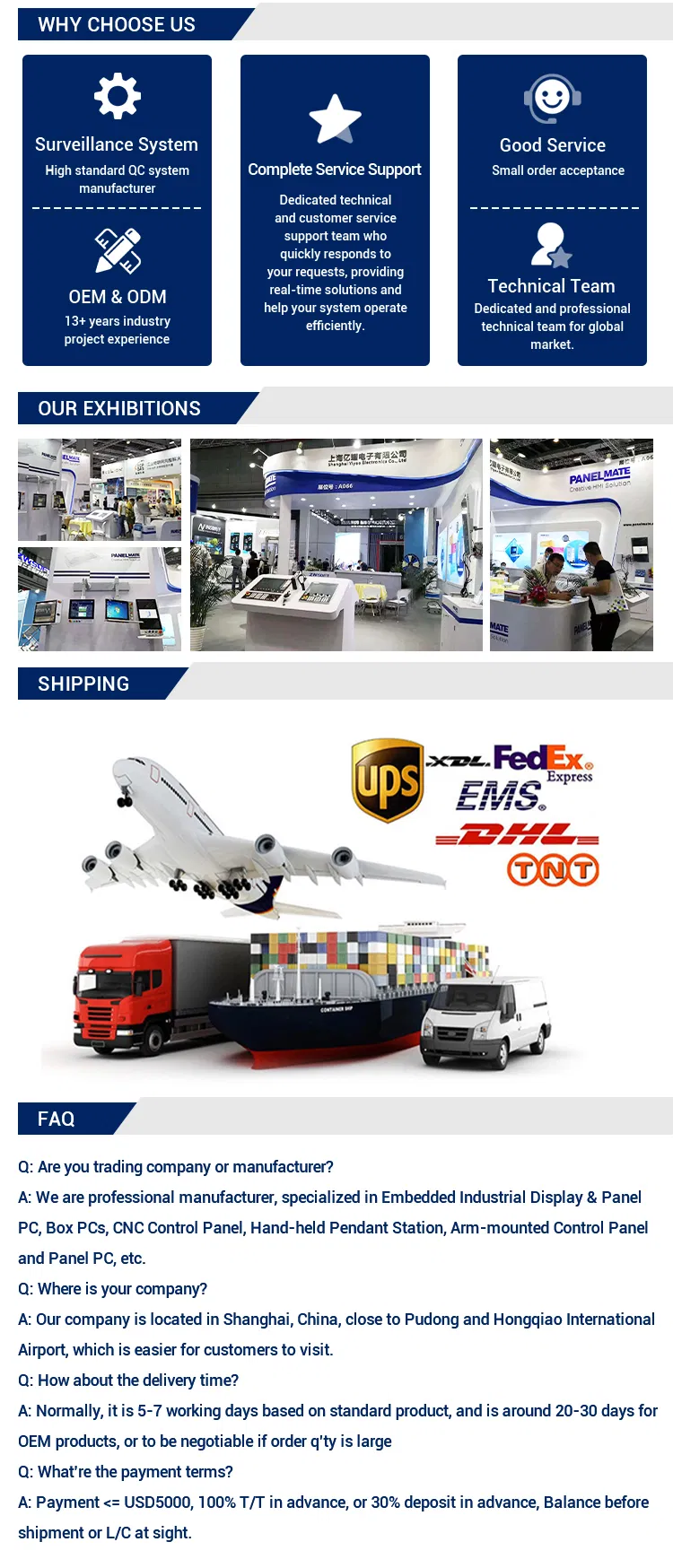 Industrial HMI Panel PC 10