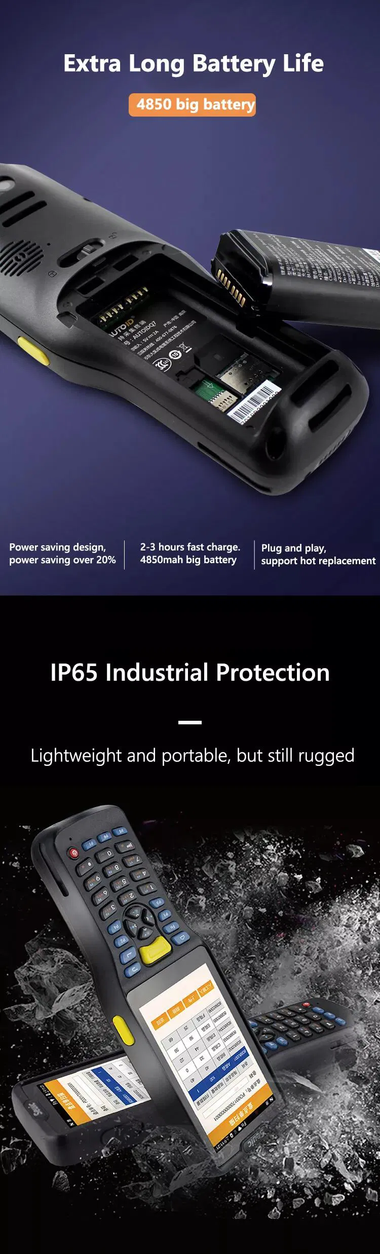 PDA Barcode Reader Details