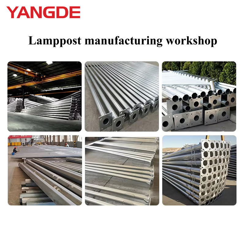 10m 60W Wind-Solar Hybrid Street Light CE Split-Type (Split-Type, Separate Components)