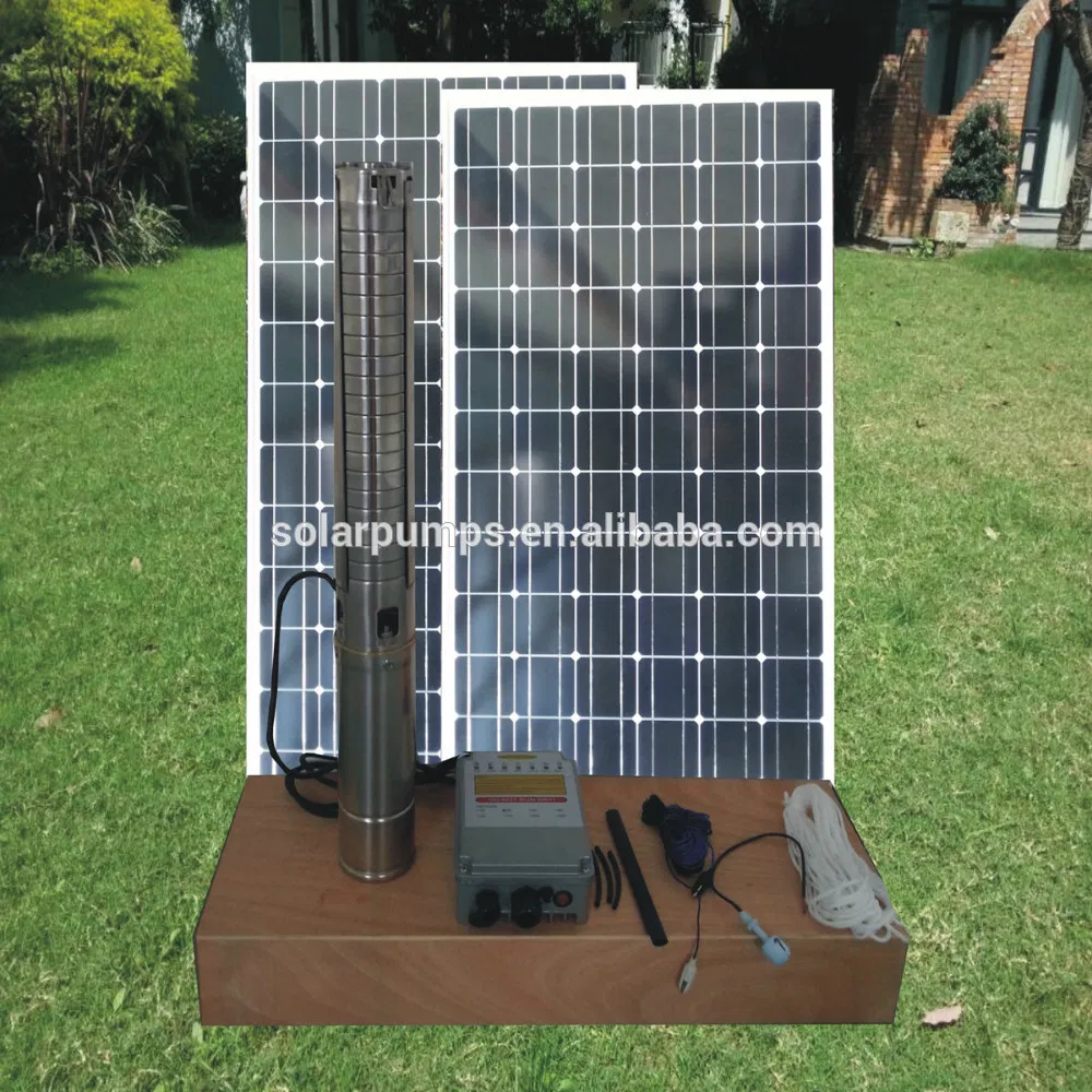 Submersible and Surface Solar Energy Water Pump System for Agriculture