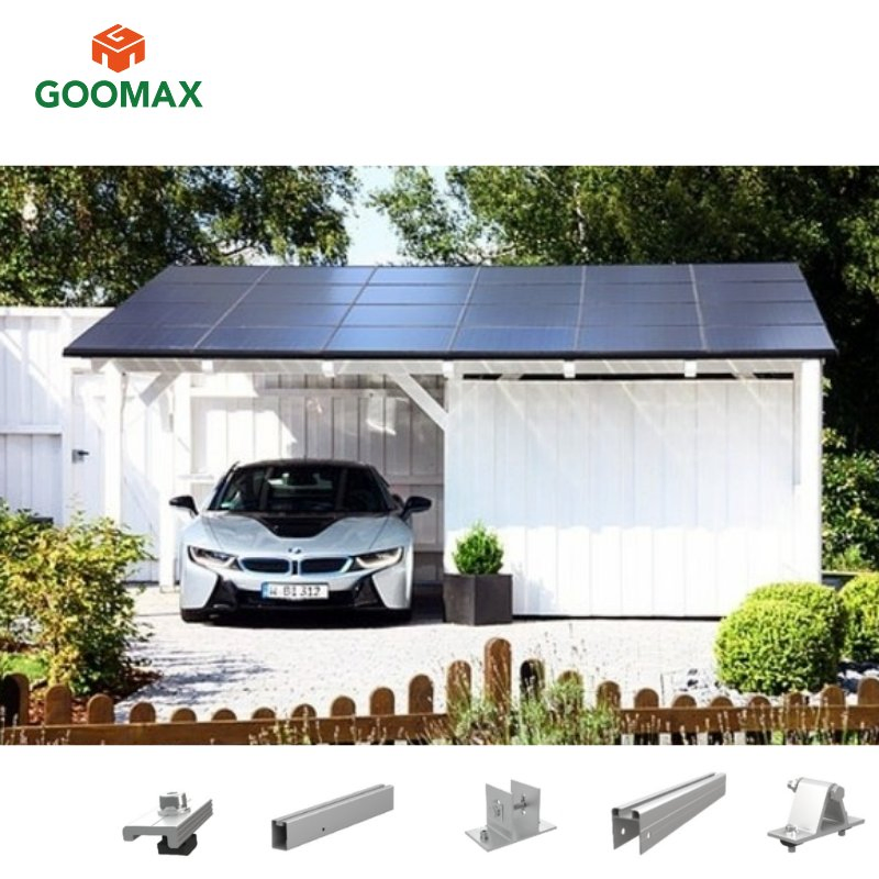 Goomax Premium Solar Carport System Solar Car Parking Design Efficient Car Parking Solutions