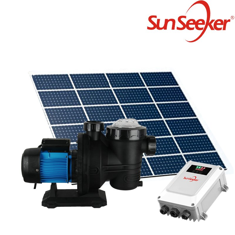 Solar Powered Surface Swimming Pool Pump System