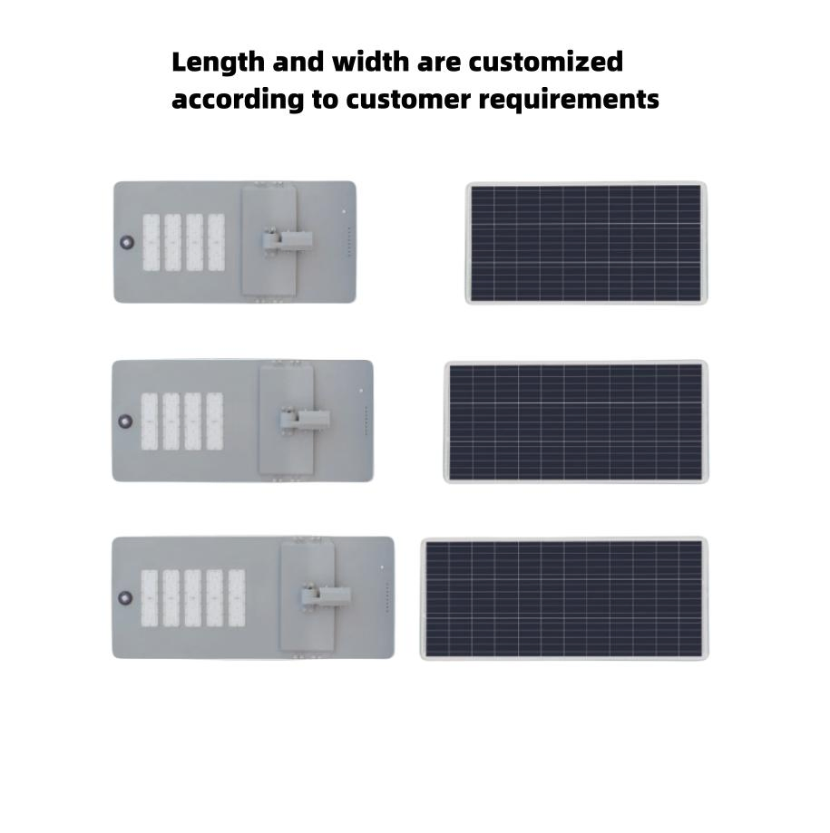 IP67 Aluminum Alloy All-in-One Solar System for Street Lighting