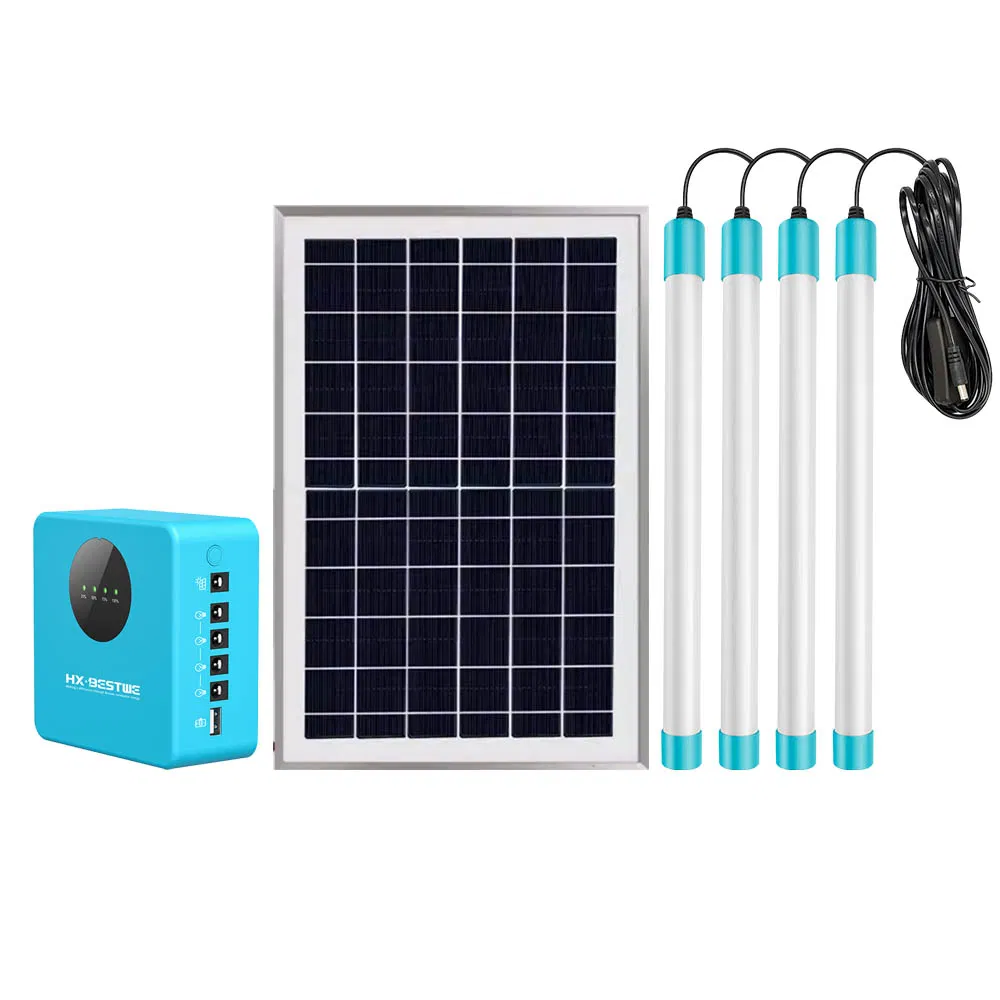 Solar Power System with Lithium Battery for Smart Homes Farm Outdoor Lighting Industrial Electricity Energy Bank Solar Power System