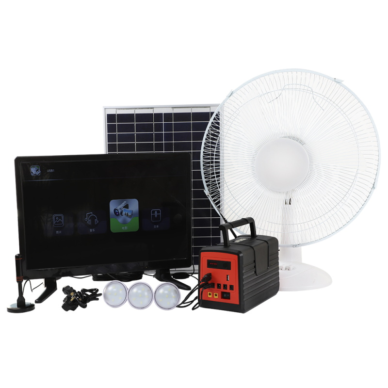 Multifunctional Solar Lighting Solutions with LED Bulbs for off-Grid