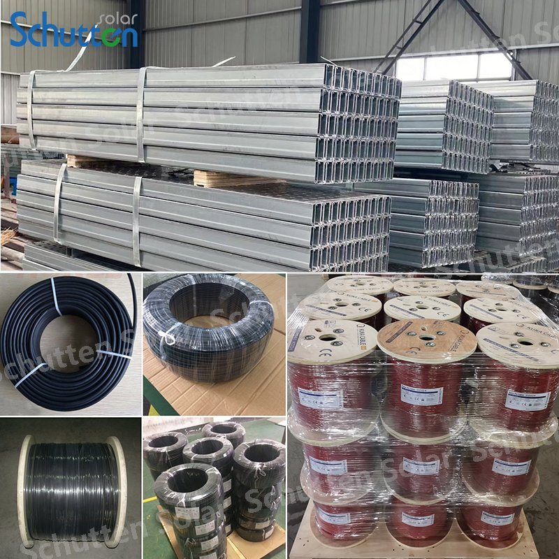 Comprehensive 300kw Grid-Tied Solar Solution with Schutten Modules