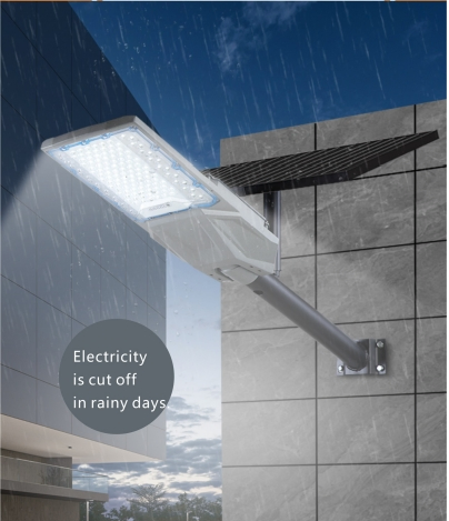 Split Solar Powered Street Lights Lamp Waterproof Outdoor Integrated LED All in One Solar Street Light