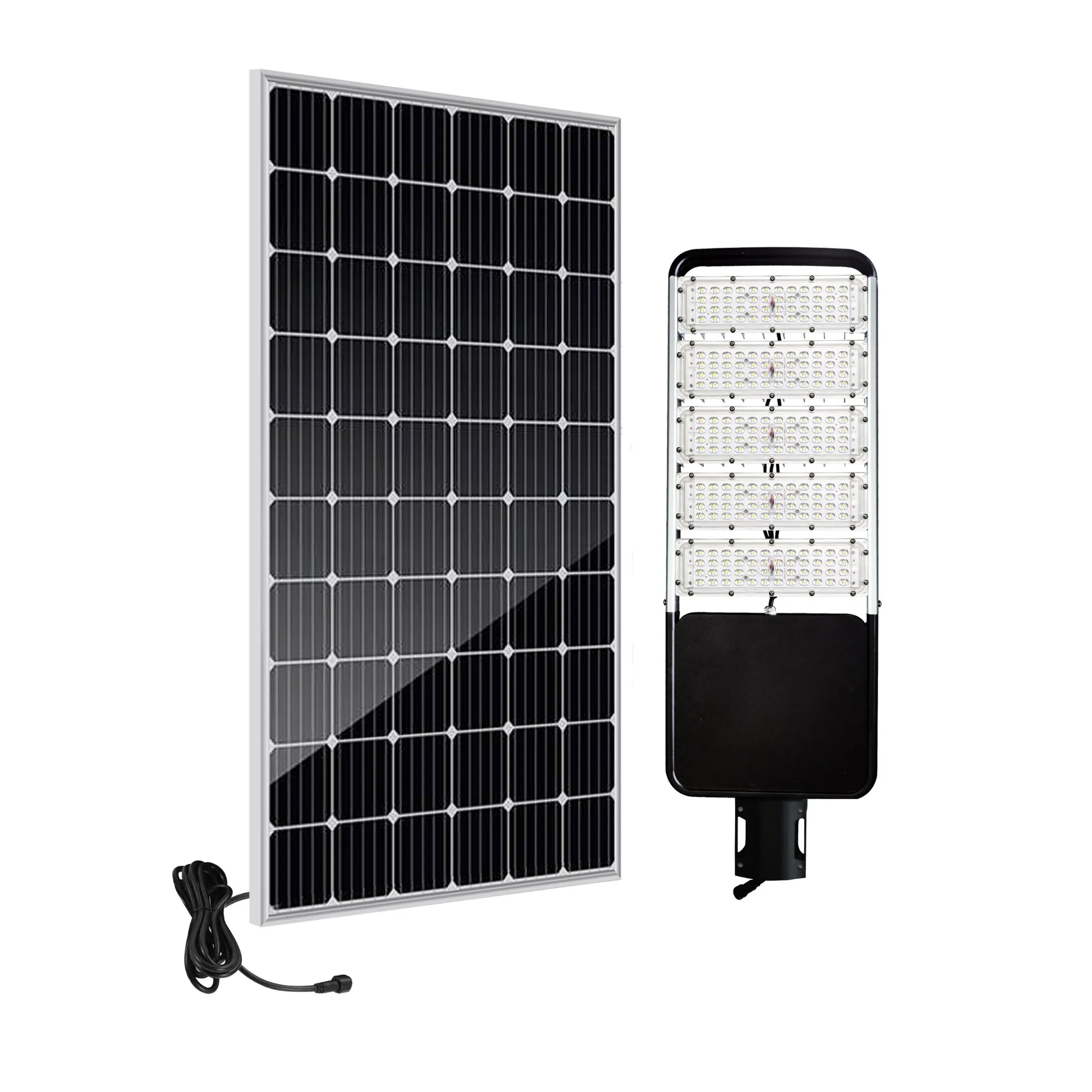 Adjustable LED Angle Solar Powered IP66 Solar Lights Outdoor Street Split Solar Street Lights for Project