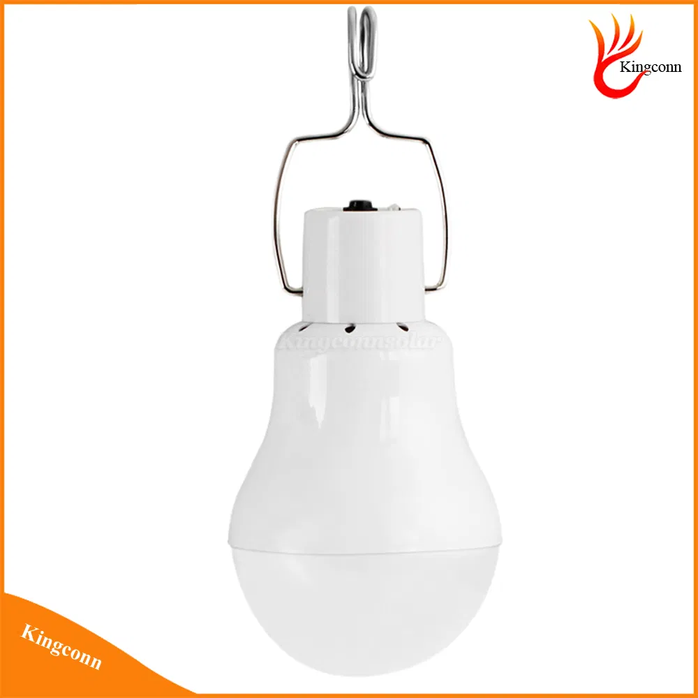 Portable Solar Power Lighting System with 2 LED Bulbs for Home Camping Tent