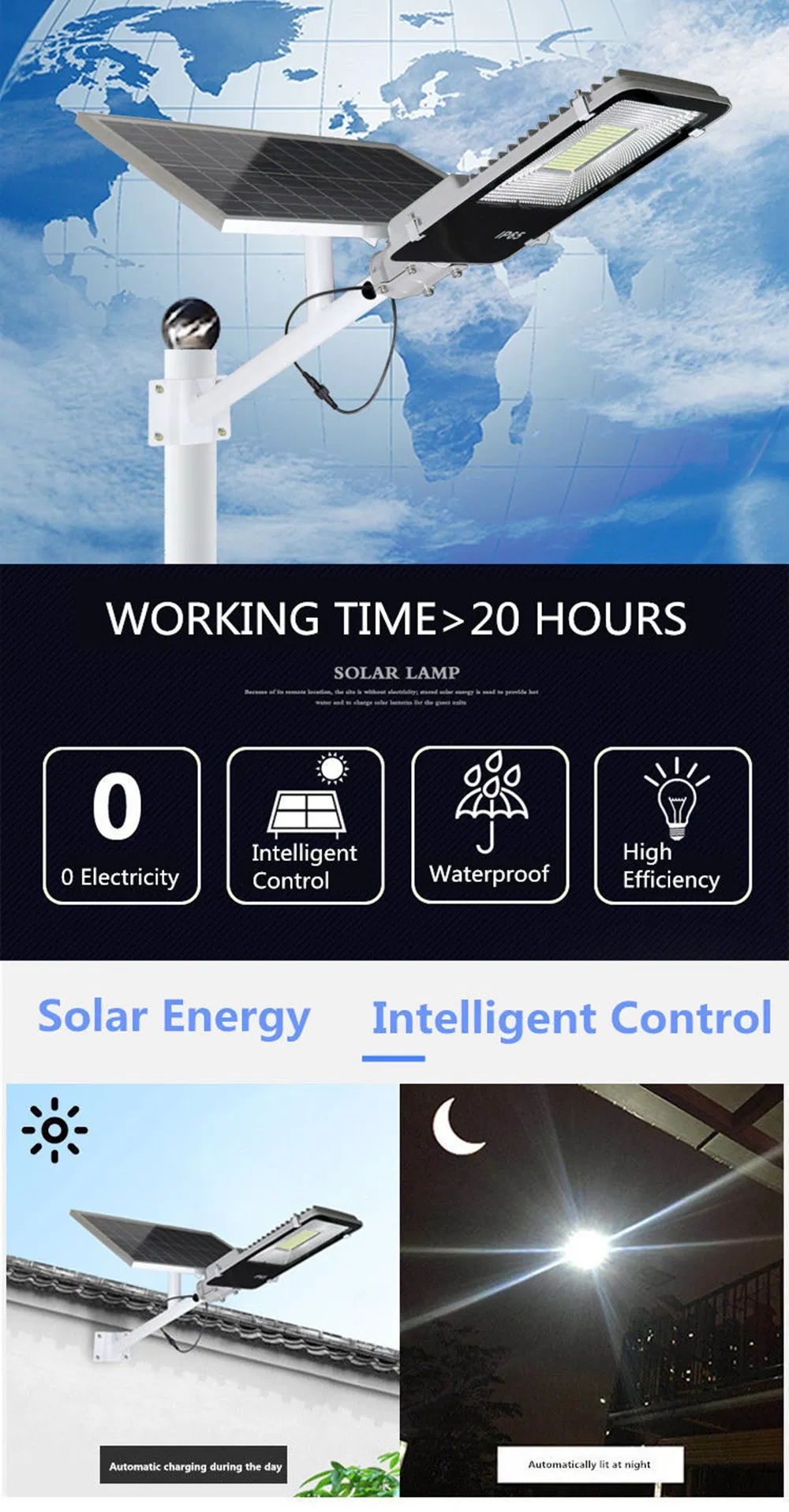 Solar Street Light Specs