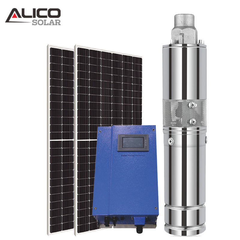 Submersible DC/AC Panel Circulation for Heater Solar Water Pump System with Low Price