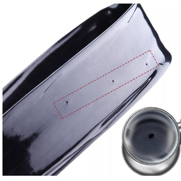 16mm Flat PVC Watering Irrigation Pipe Fitting Farm System