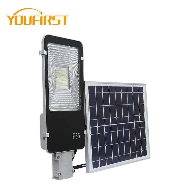 Wholesale Hot Sale Split Monocrystalline Lithium Battery Commercial 100W 200W 300W 500W Solar Street Light