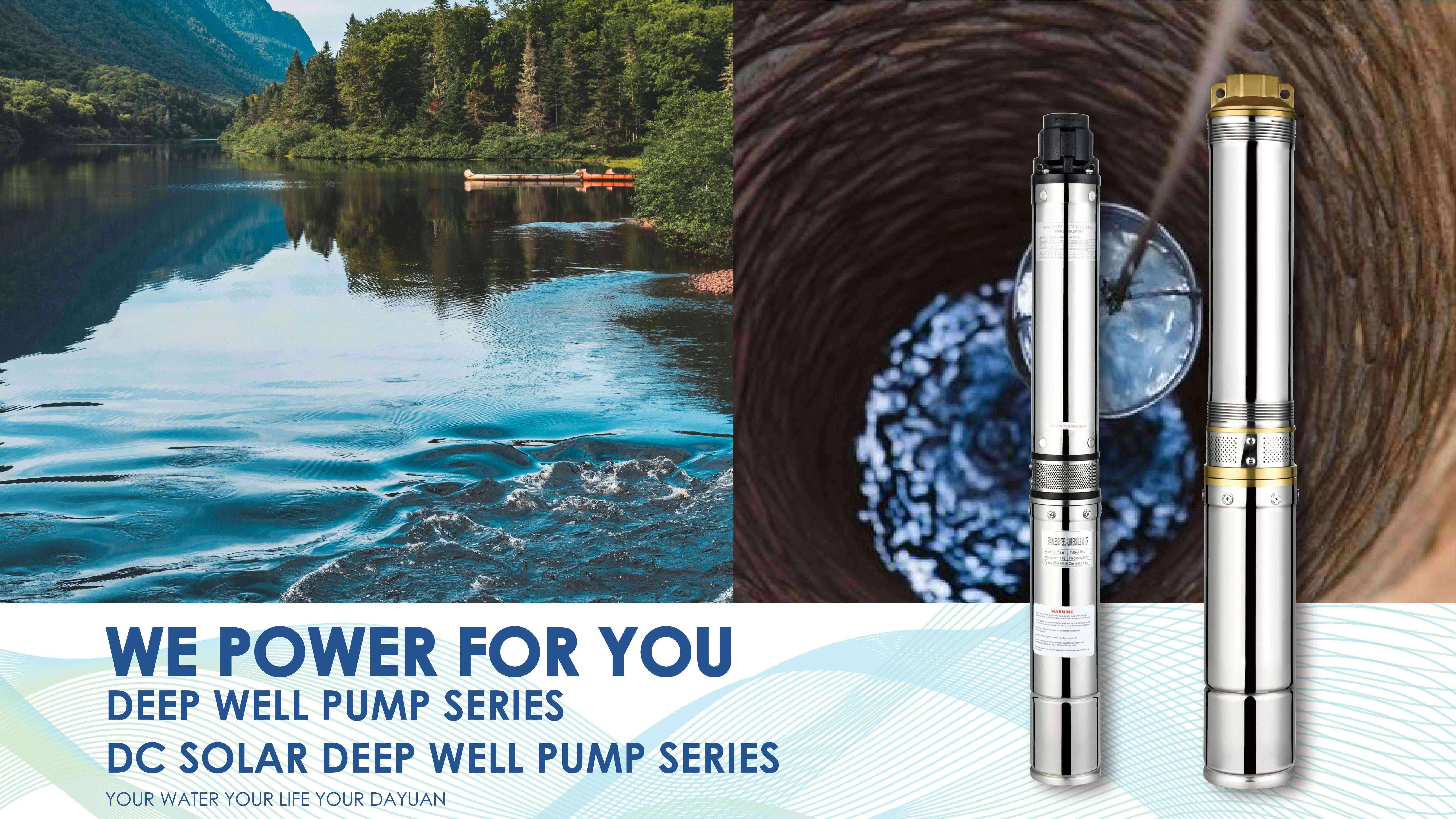 Dayuan DC Solar Pump System for Agriculture Irrigation