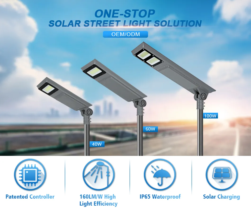 High Efficiency Solar Street Light