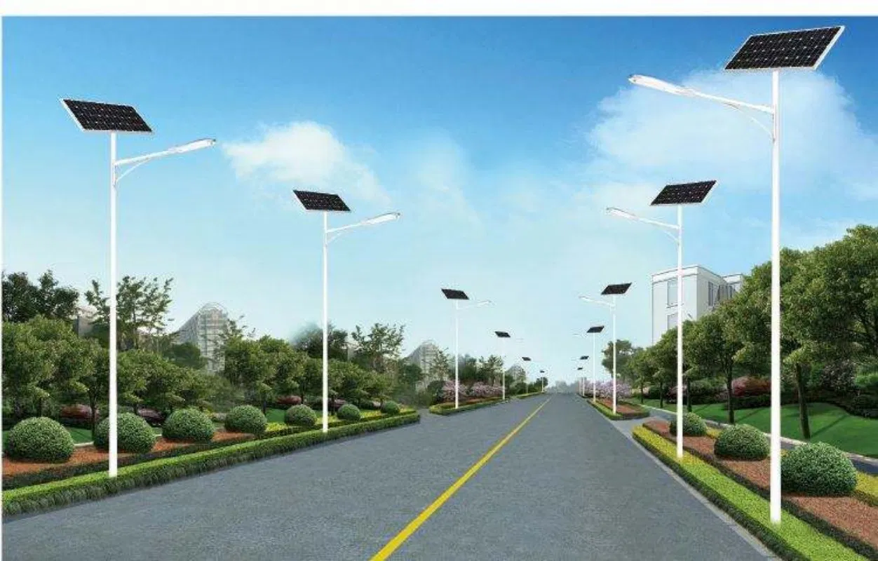 High Quality Solar Street Lights Split Solar Street Lights Municipal Engineering Outdoor Lamps