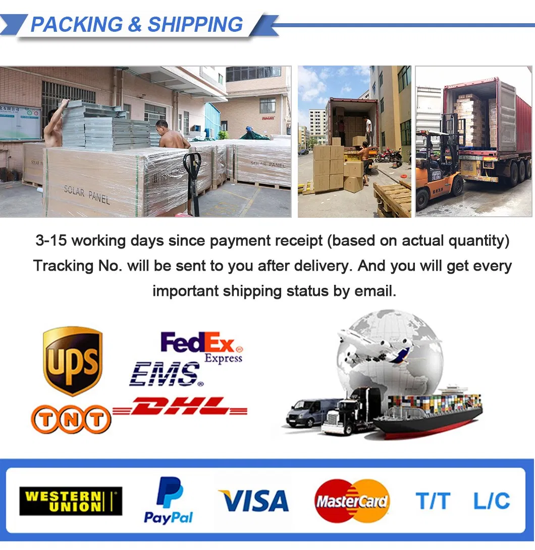 Packaging and Shipping