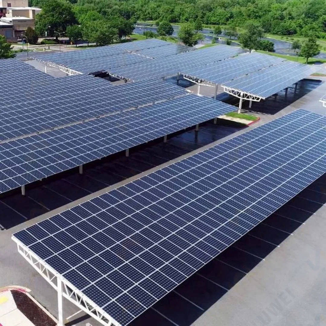 Luwei Solar Carport 1MW Commercial Energy Power Solution for Businesses