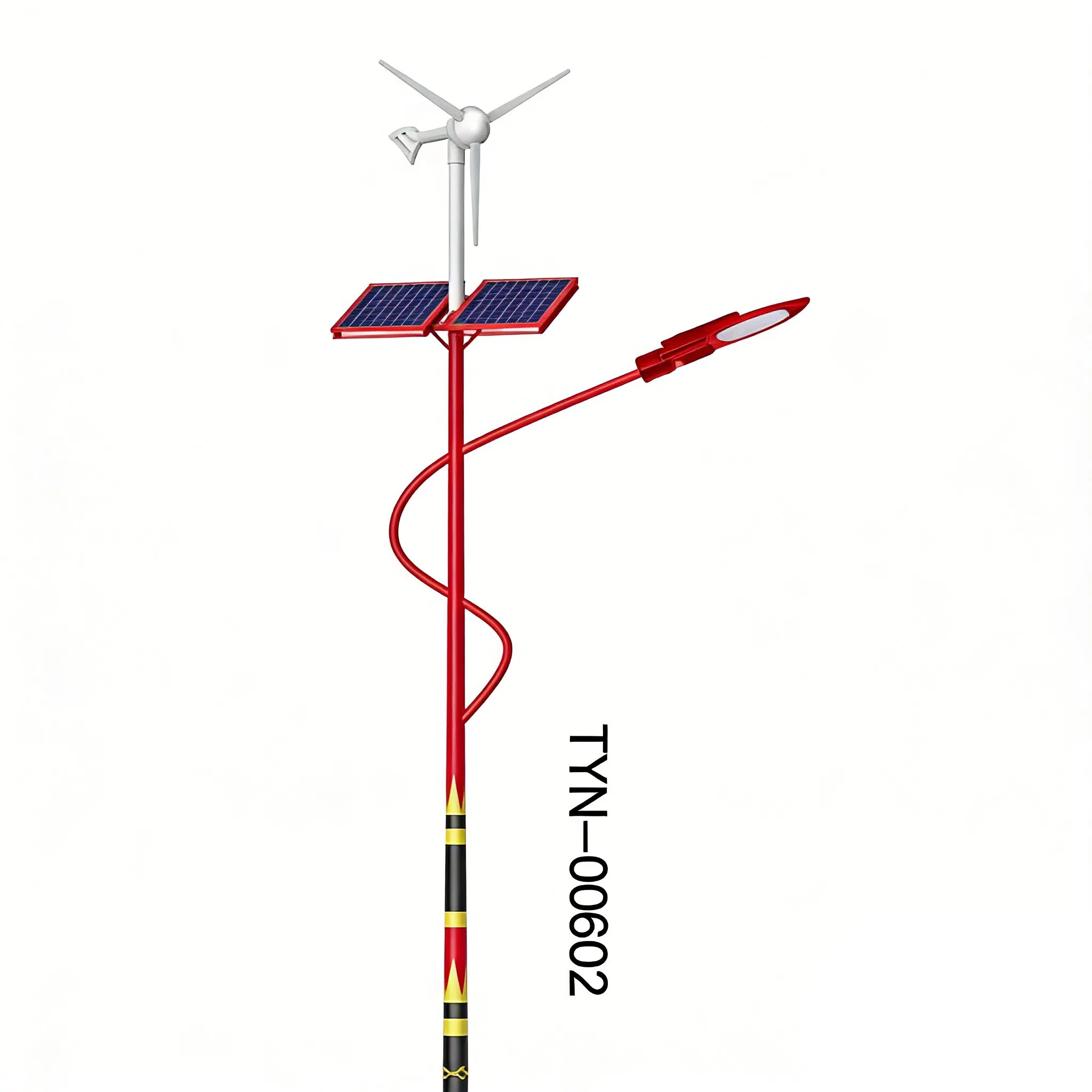 Powder Coat Aluminum Split Solar LED Road Street Light for Park