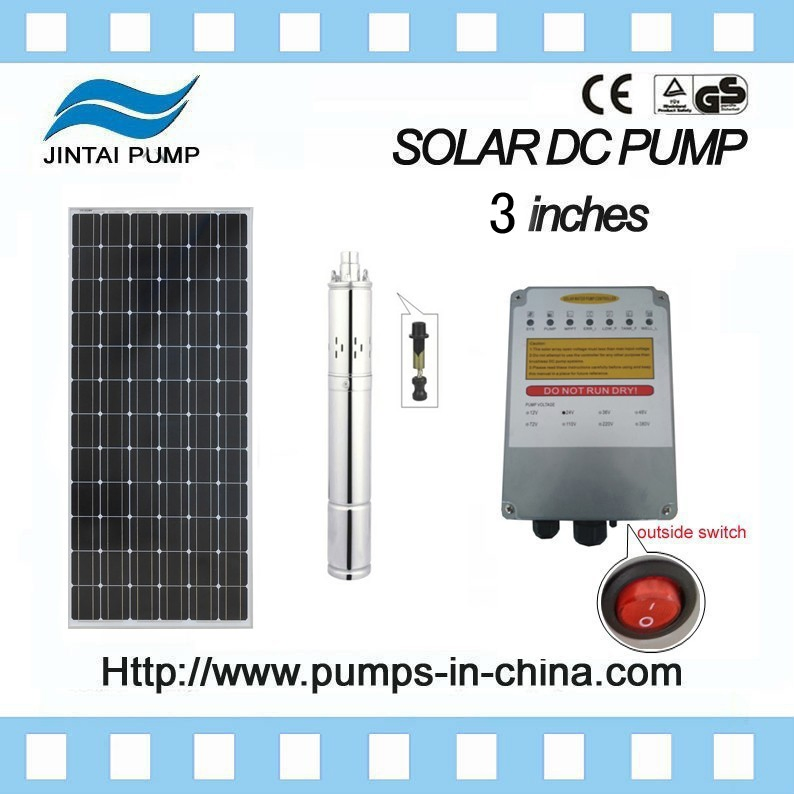 5HP AC Pond Solar Water Pump System Complete Set