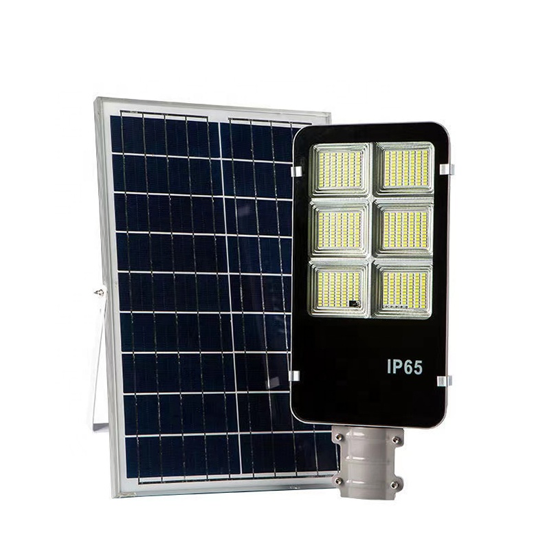 Aluminum Shell Split Solar Street Light with Solar Panel and Lithium Battery