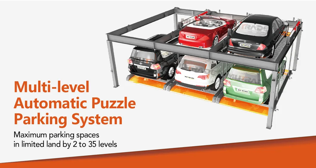 Mechanical Puzzle Semi Automatic Car Parking System