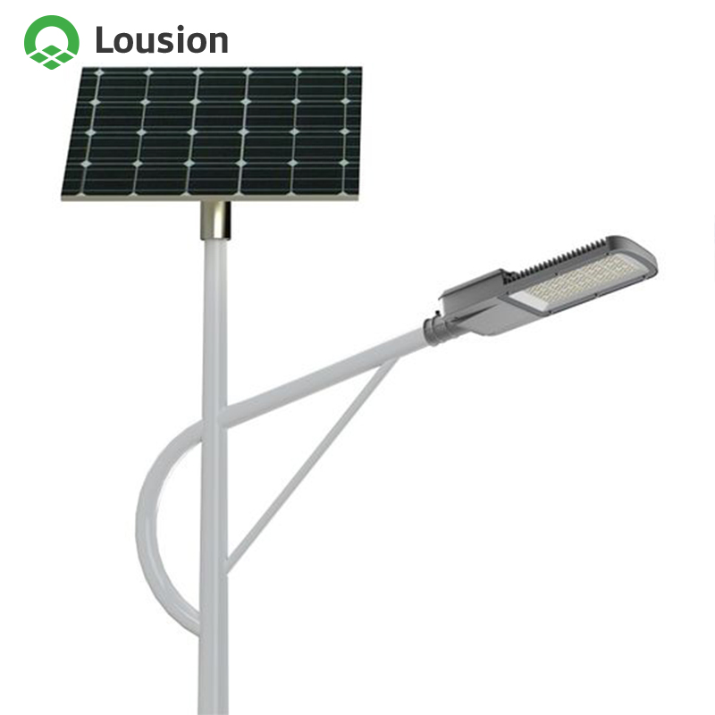Smart LED Solar Street Lighting System with User-Friendly Remote