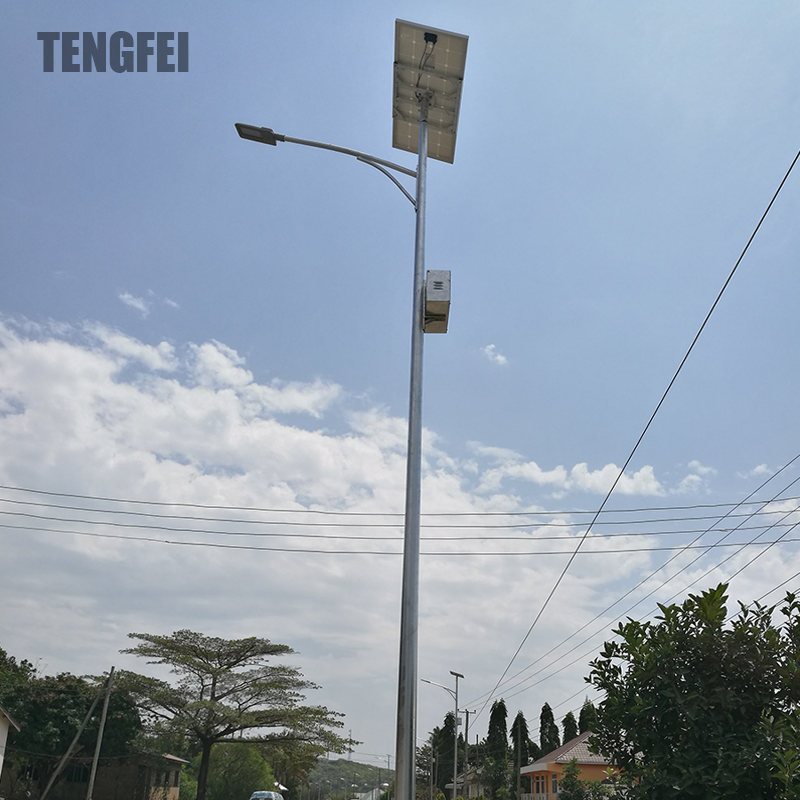 Real Watt 80W Windproof and Rainproof Outdoor Split LED Solar Power Street Light