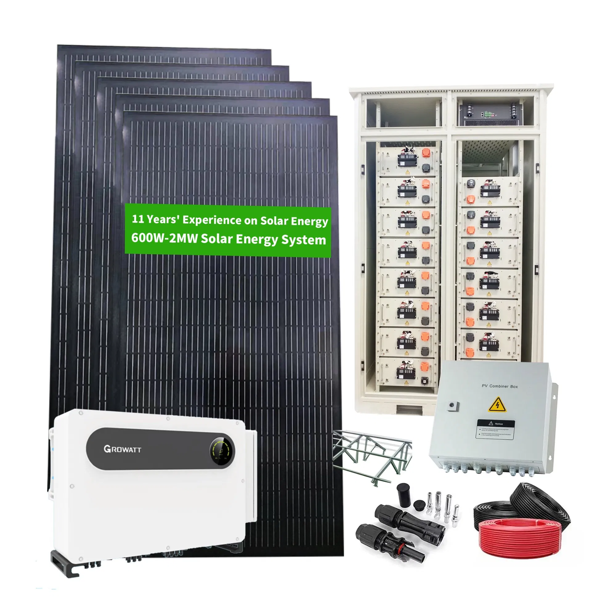 Solar Energy Power System for House Residential Photovoltaic Renewable Solar Panel 6kw