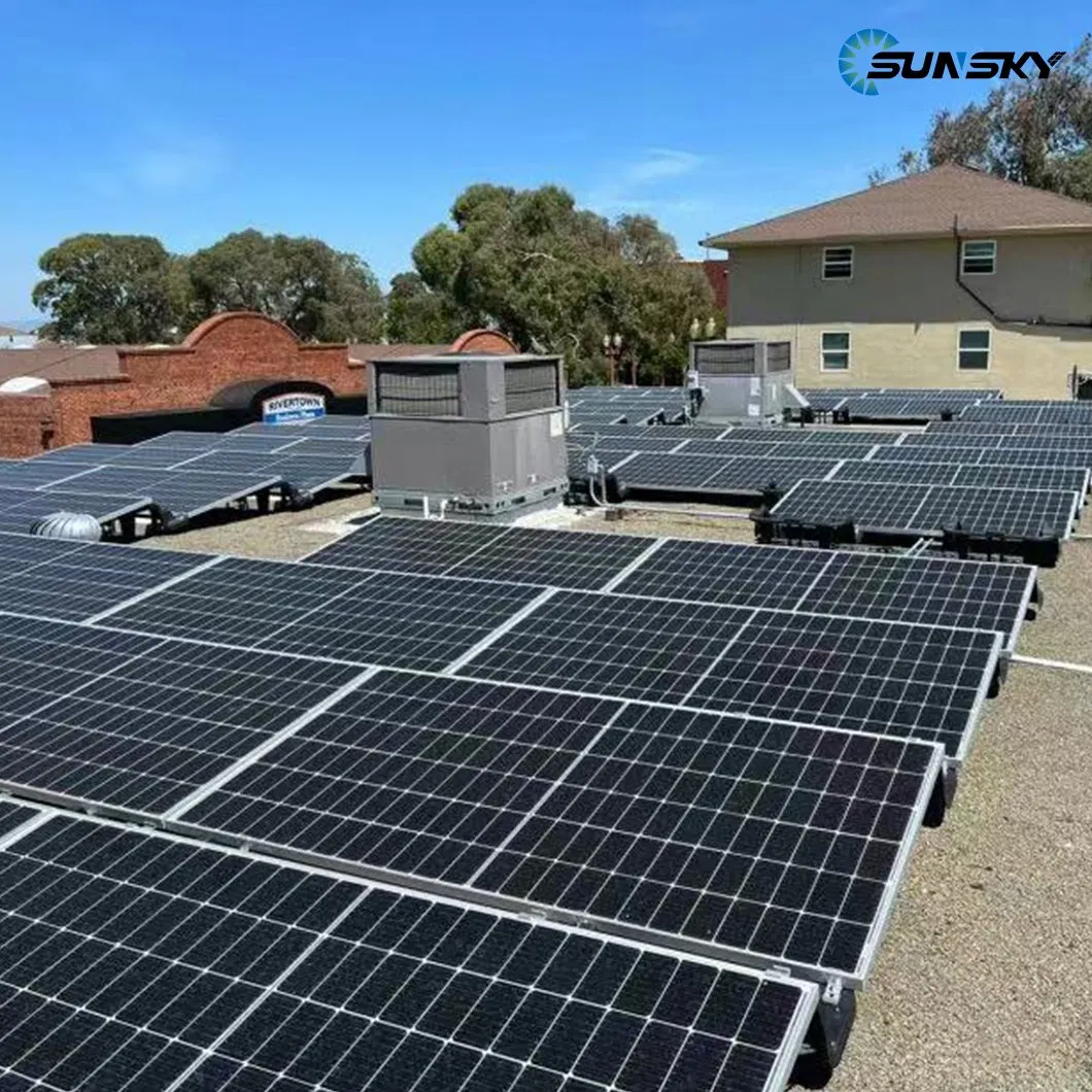 Commercial and Industrial 30kw 50kw 100kw off Grid 50kVA Hybrid Solar Energy 50kwh 100kwh 200kwh Storage LiFePO4 Lithium Battery Backup Power System for Factory