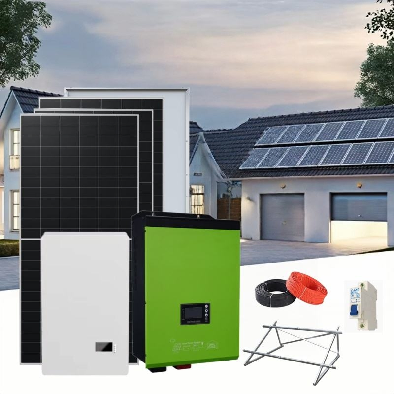 High Efficiency Solar Panel off Grid Solar Panel System Offers Low Maintenance Long Lifespan Power Support for All off Grid Living Needs