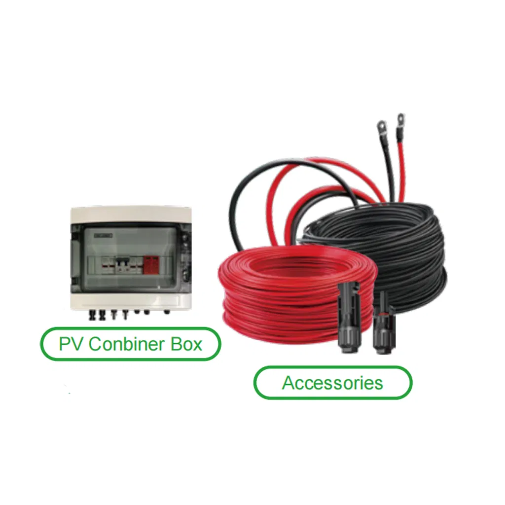 Hybrid Monocrystalline Silicon Solar Power System Kit with MPPT Controller and Lithium Lon Batteryfor Home Use