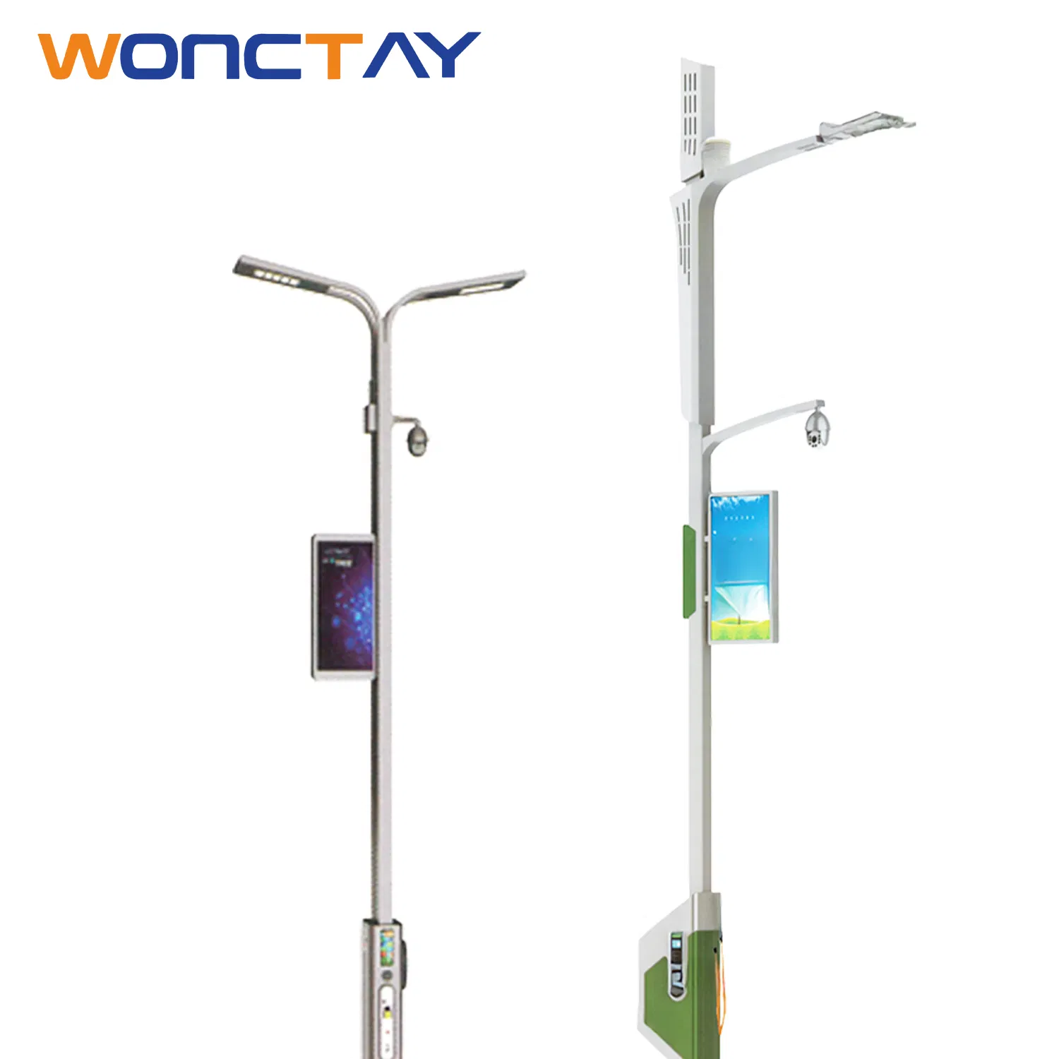Wonctay Big Data System Smart City Solar Street Lighting with Factory Price
