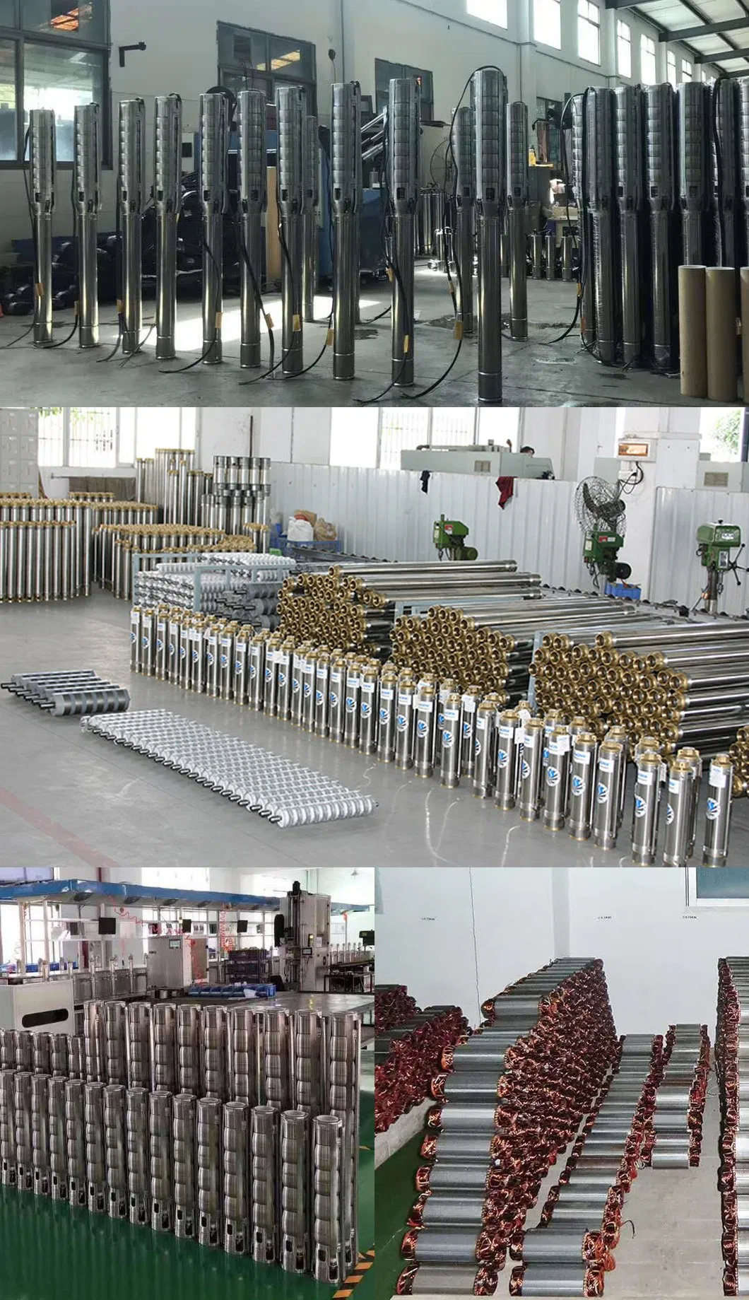 Customized DC/AC Pumping System Deep Well for 5HP Submersible Solar Pump Water