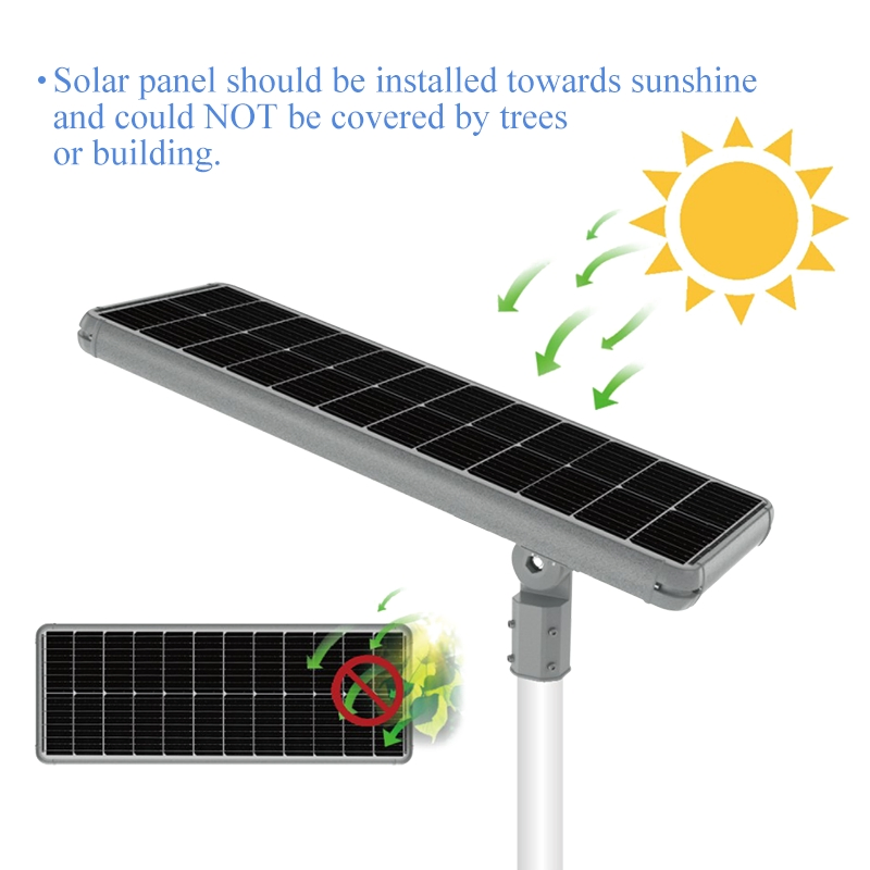 IP65 LED-Light Aluminum SMD Chip All in One 100W-500W Outdoor Solar LED Street Light, Solar Light, Solar Outdoor Light, Security Light, LED Solar Street Light