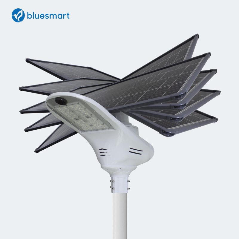 ISO Certified Solar Panel Power System LED Lamp Street Outdoor Lighting