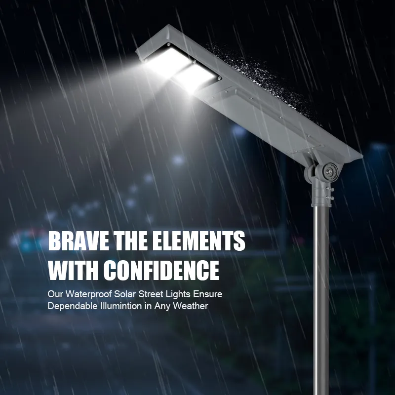 Solar Street Light Front