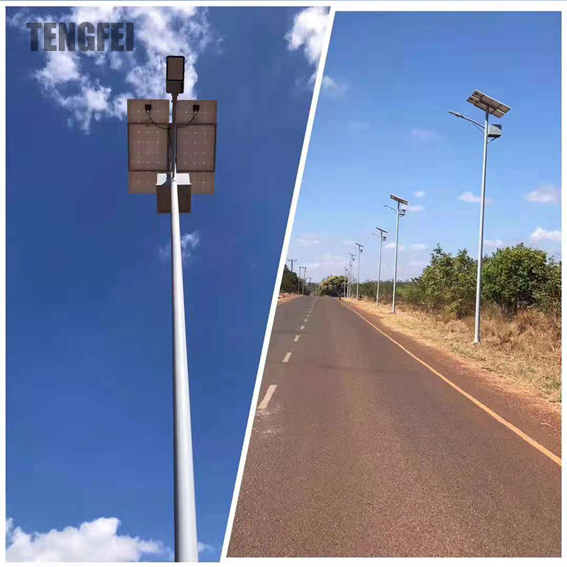 High Power High Lume 60W Split Solar Street Lights with LED Lamp