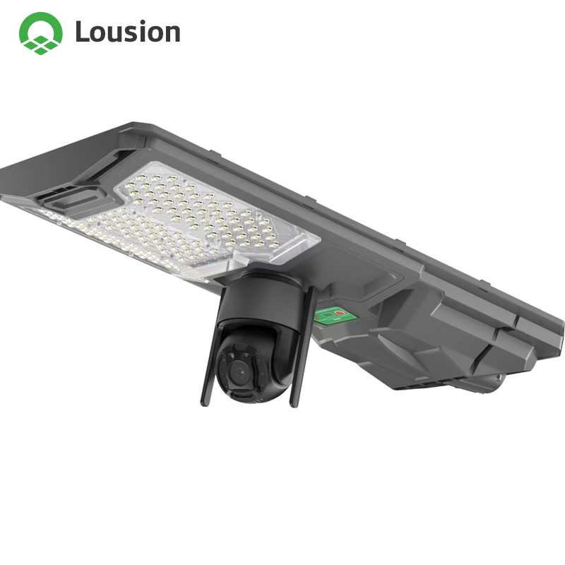 Smart Solar Street Lighting System with Integrated Surveillance Technology