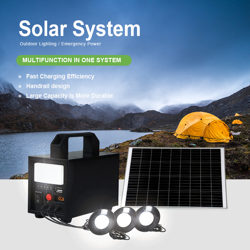 Eco-Friendly Solar Lighting System for Home and Garden
