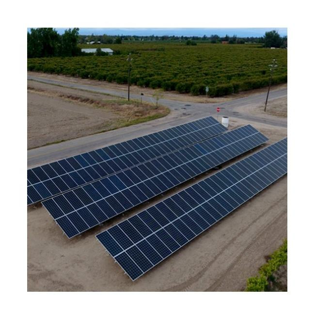 Luwei Solar Panel Ground Mount Solutions for 5MW and 6MW Power Needs