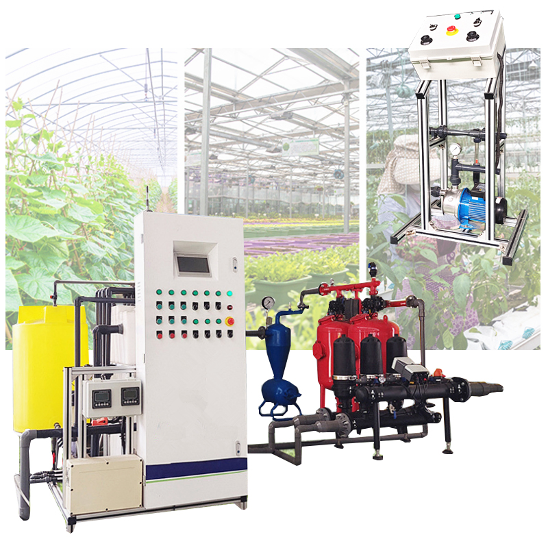 Water and Fertilizer Integrated Machine Farm Drip Fertigation Irrigation Plant Watering System