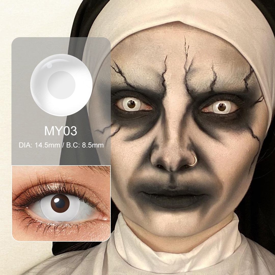Free Samples Magister MY Halloween Contact Lens Cheap Cosplay Color Contact Lenses Lentes De Contacto Halloween Lentillas
